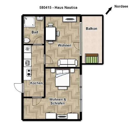 Haus Nautica - 415 Lägenhet